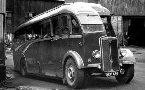 Maudslay Marathon III Black & White (C33F) (UK) '1949